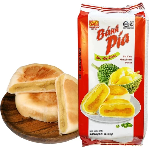 

Banh Pia Vietnam Durian Cake Tan Hui Vien Asli Vietnam Banh Pia Durian Red Bean Mung Beans Durian