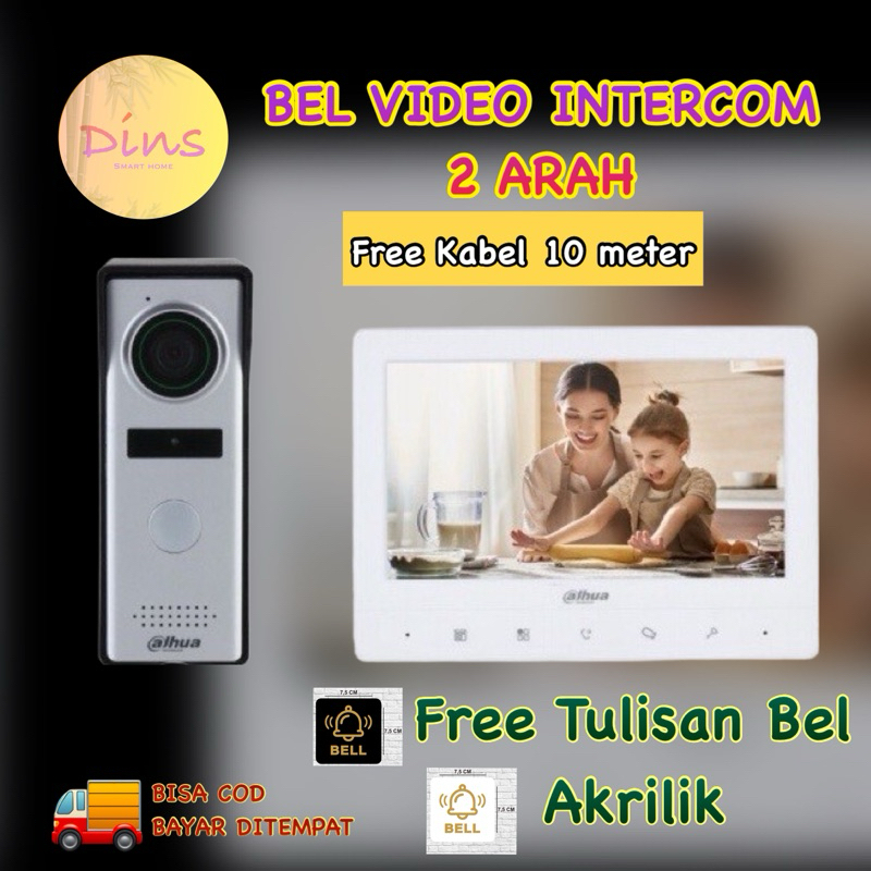 DINS BEL RUMAH VIDEO INTERCOM/BEL RUMAH DRAKOR/DHI-KTA02