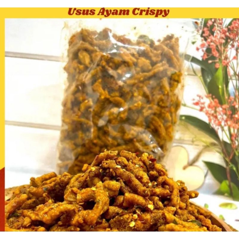 

usus crispy pedas daun jeruk 1 kg