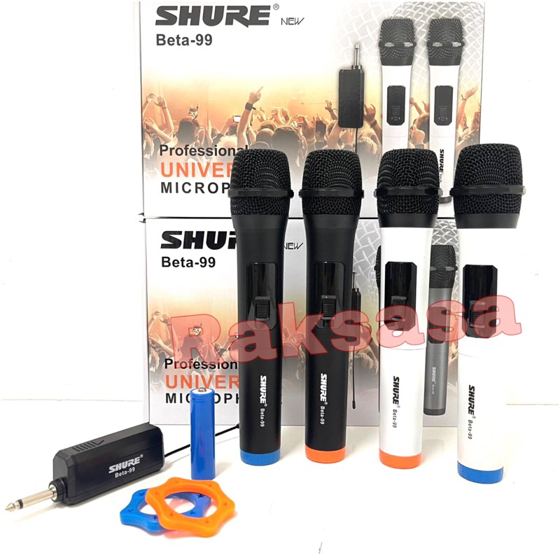 Mic Wireless Shure Beta 99 Beta99 beta99 beta 99 Handheld