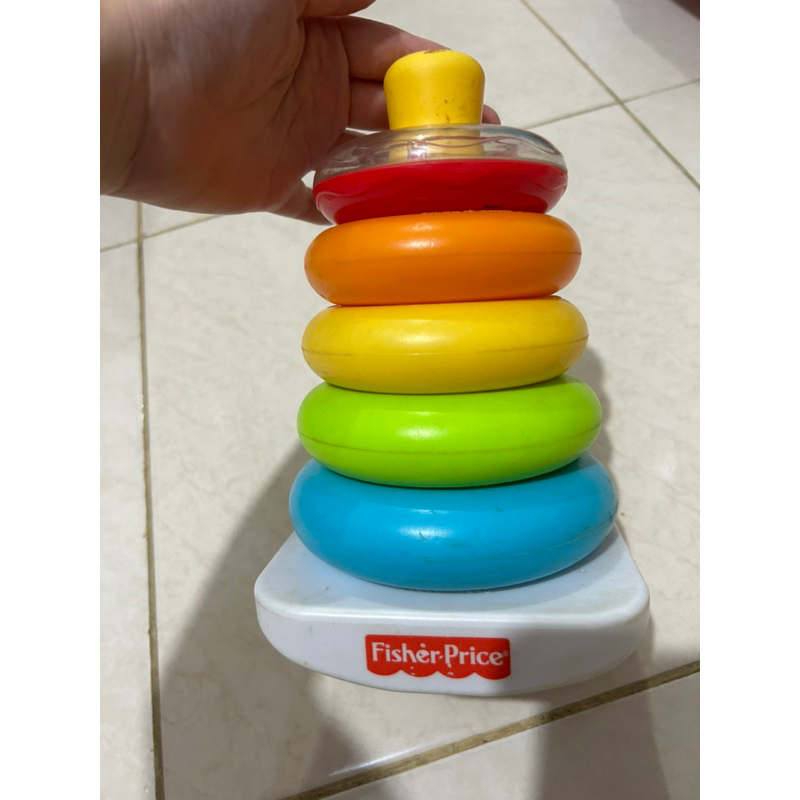 Fisher Price Rock a stack / donat stacker (preloved)