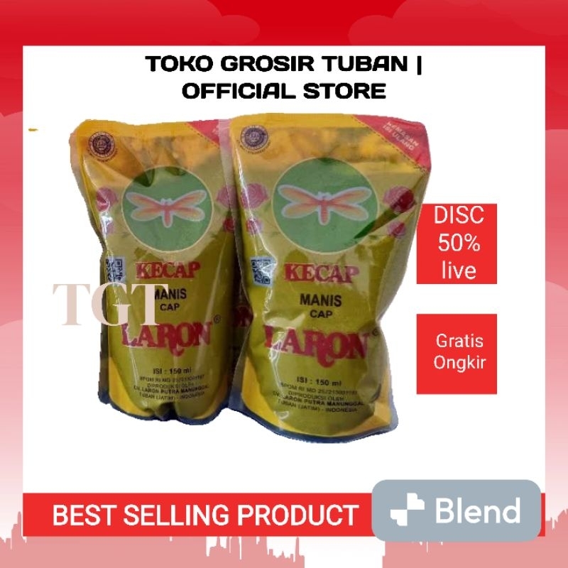 

(K) KECAP LARON 150ML KECIL ASLI TUBAN ENAK MANIS