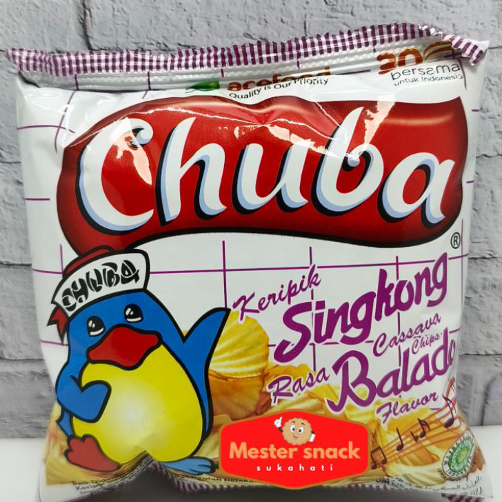 

Dijual Murah Chuba Keripik Singkong (1 pack isi 20 pcs)