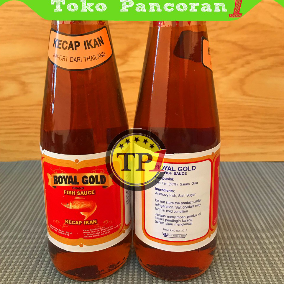 

Bayar Di Tempat Fish Sauce Royal Gold / Kecap Ikan 200 Ml Terbaru