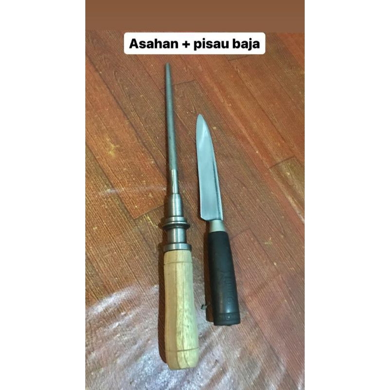 Asahan Pisau Dapur Gunting Setik Asahan Kristal Baja Pengasah Pisau Best Seller