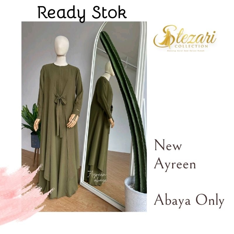 Gamis Premium New Ayreen by Mahira Indonesia Abaya only