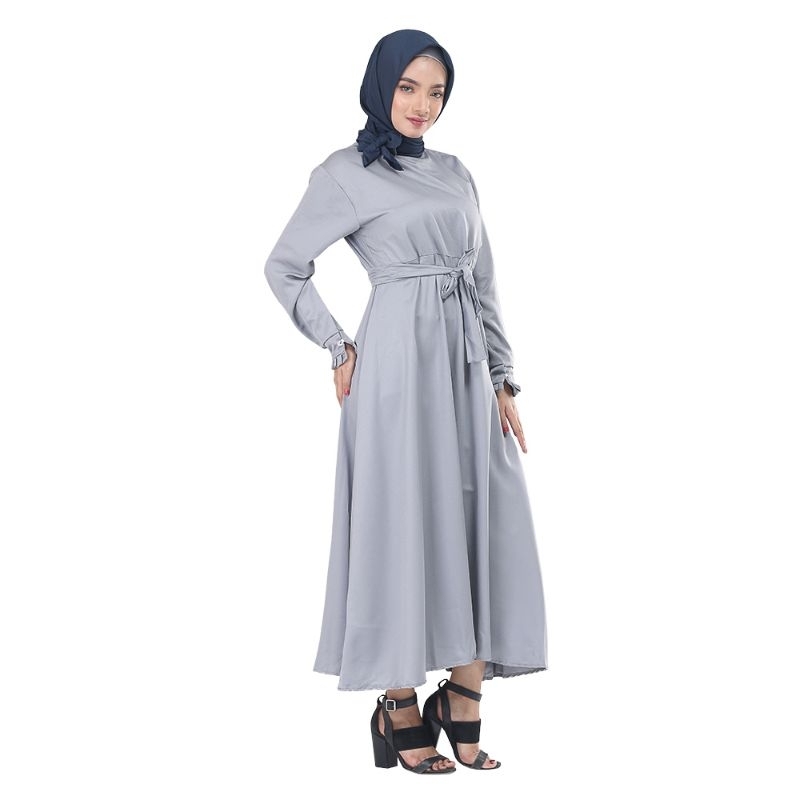 Gamis Wanita Inficlo SMR INF 587 Poliester Tenunan Mesin