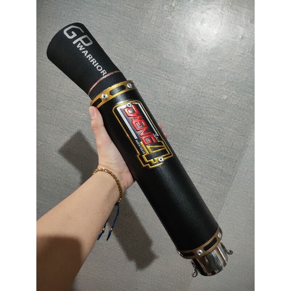 DaengSai4 GP Warrior BLACK Canister Only / Daeng Sai4 / Daeng Sai 4 Exhaust