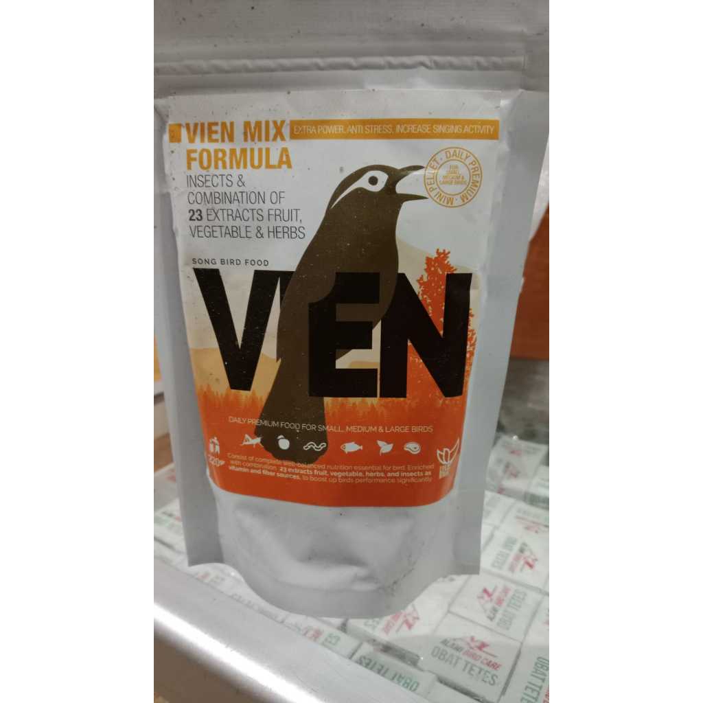 VOER VIEN WAMBI HWAMEI PAKAN BURUNG UNTUK WAMBI DAN BURUNG PEMAKAN SERANGGA LAINNYA