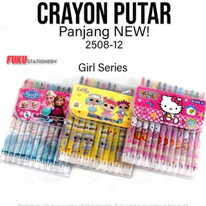 

Terlaku. Crayon putar PANJANG / Rolling Crayon / crayon putar