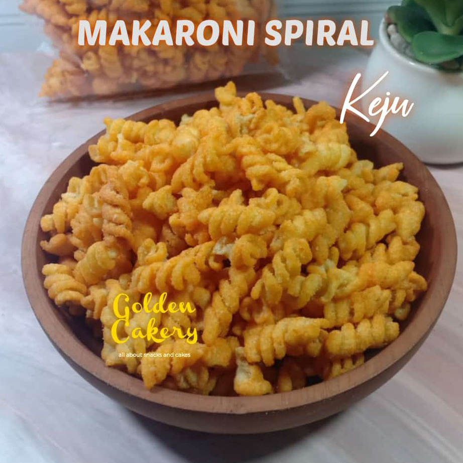 

➦✫✢ Pasta Makaroni Spiral Viral Gurih Renyah - 250 GRAM Terbaru