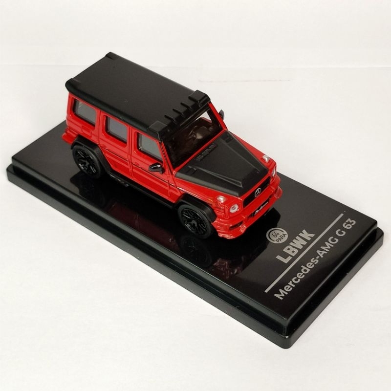 PARA64 1/64 Diecast Mercedes Benz G63 AMG LBWK (Red/ Merah)