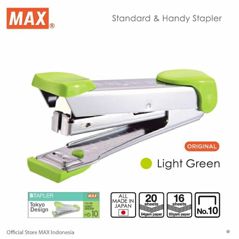 

MAX STAPLER HD - 10P / Cekrekan / Jepretan