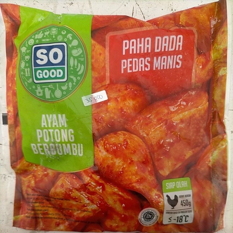 

sogood ayam potong berbumbu pedas manis