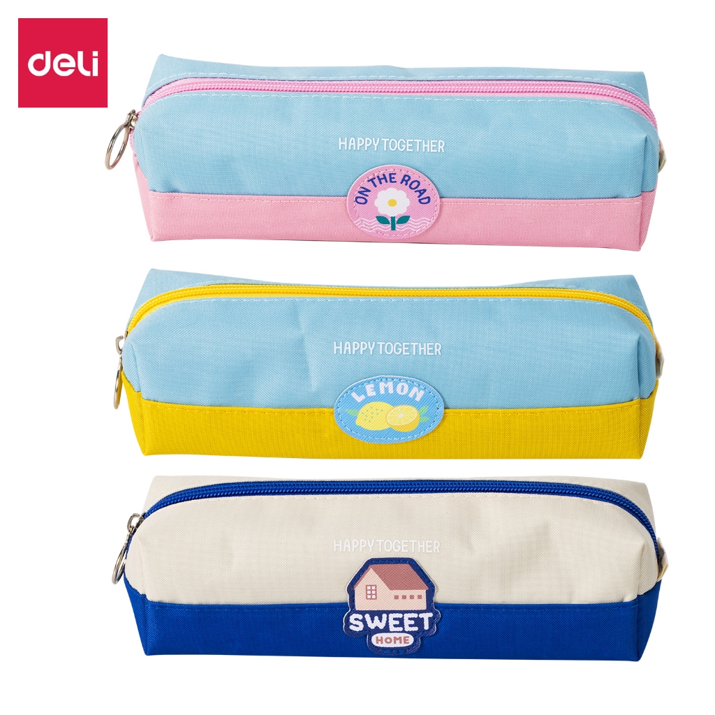 

Deli Pencil Pouch Lemon Bunga - Tempat Pensil Kanvas - CST1203