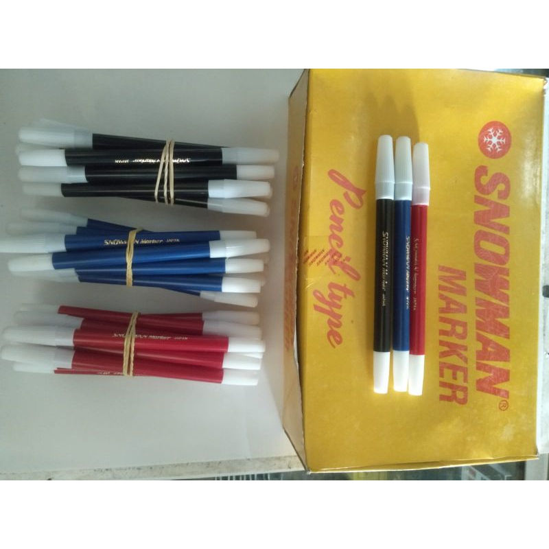 

Spidol Warna Snowman Kecil Satuan | Snowman Marker Pencil Type