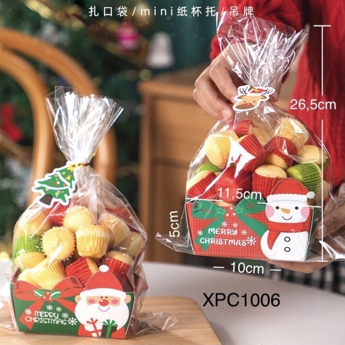 

Plastik Natal XPC1006 Kantong Cookies| Nastar| Kemasan Kuker Christmas Special Natal