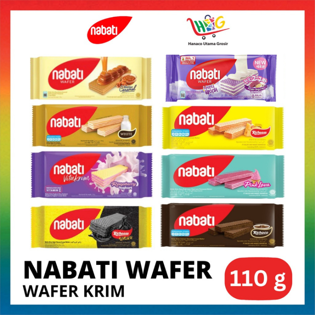 

NABATI Wafer All Varian 110g