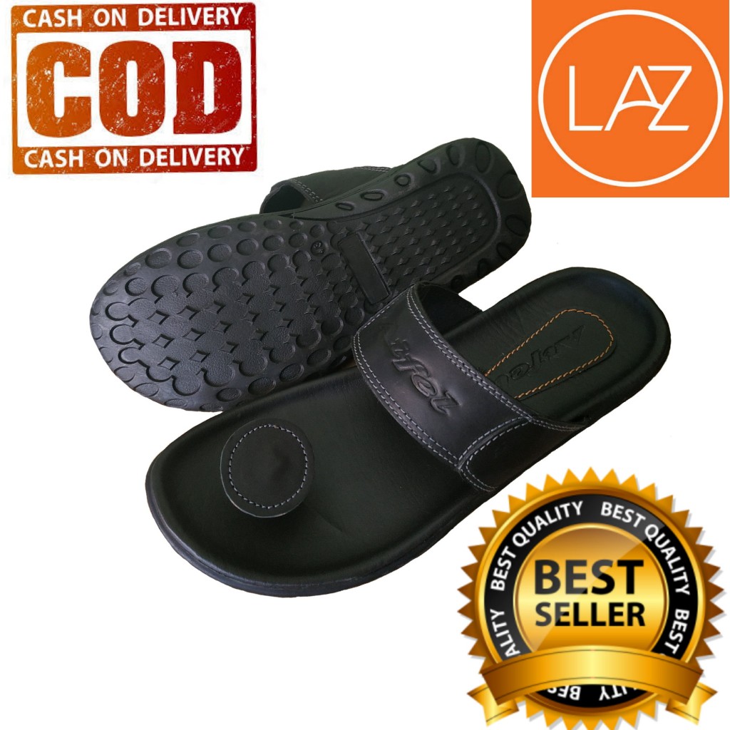 Sandal Pria Jepit Jamur Sendal Kulit Cowok Dewasa Trending Sandal Japit Pria Anti Slip