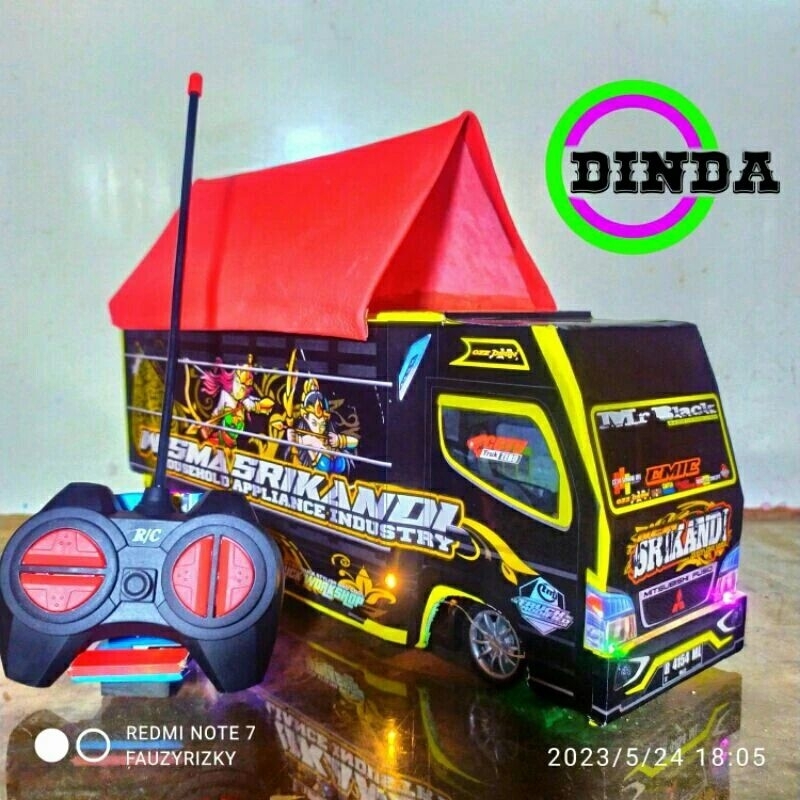 Promo miniatur truk oleng remot control paling murah