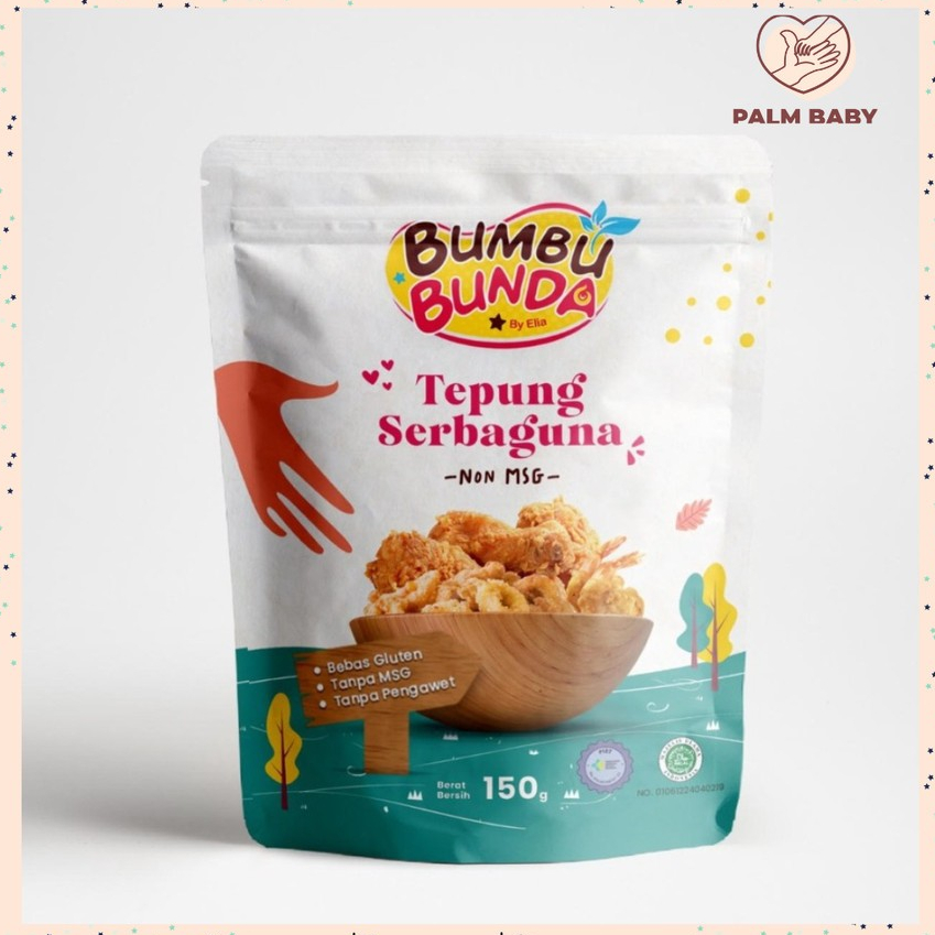 

Bumbu Bunda Elia Tepung Serbaguna Tanpa MSG Tanpa Pengawet