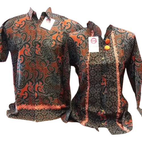 COUPLE JUMBO BATIK "E" SIZE M L XL XXL XXXL XXXXL 4L 5L 6L 7L SARIMBIT JUMBO BIG SIZE BAJU BESAR