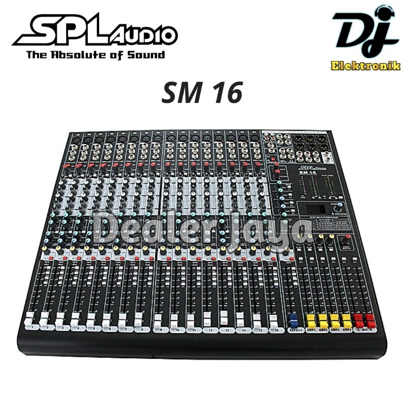 Mixer Analog SPL Audio SM 16 / SM16 - 16 channel