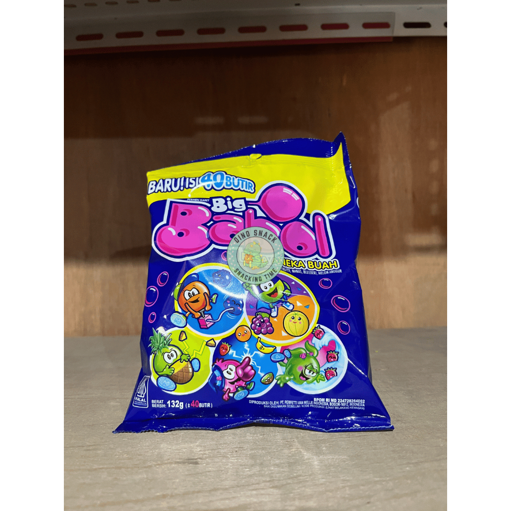 

Permen Karet Big Babol Sak Aneka Buah (40 Pcs)