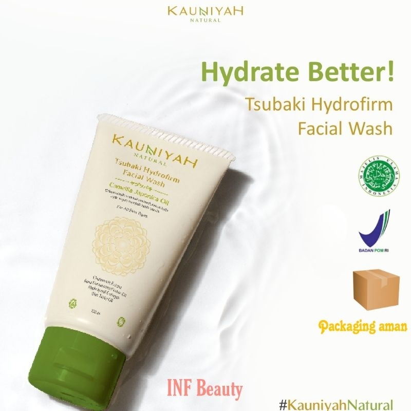 Kauniyah Natural Tsubaki Hydrofrim Facial Wash - Facial Wash Kauniyah