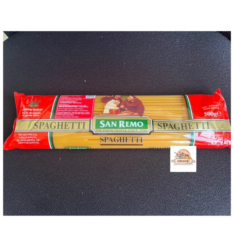 

San Remo Pasta Spaghetti 500gr Spagheti