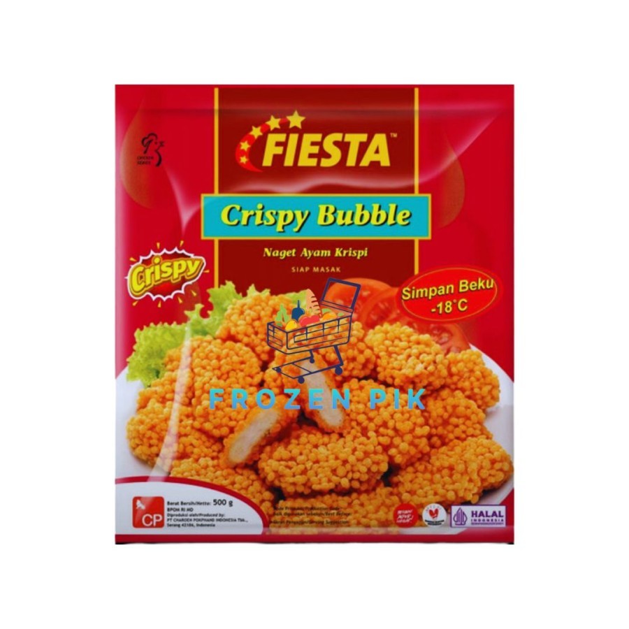 

Fiesta Nugget Crispy Bubble 500gr