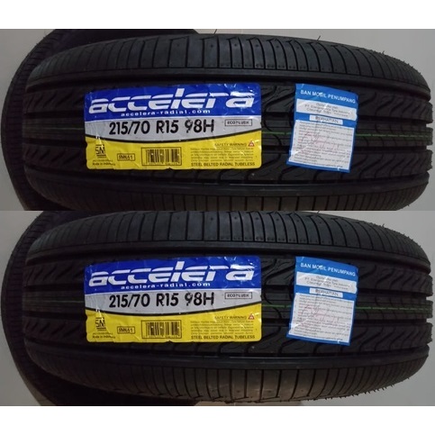 Ban Mobil Ring 15 215/70 Merk Accelera Eco Plush 215 70 R15 Tubeless Murah