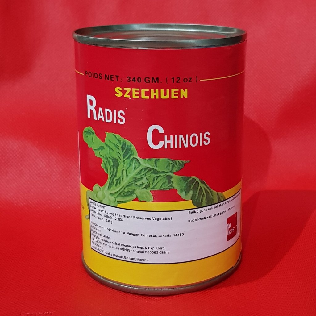 

SZECHUAN SAYUR PEDAS KALENG 340 GR