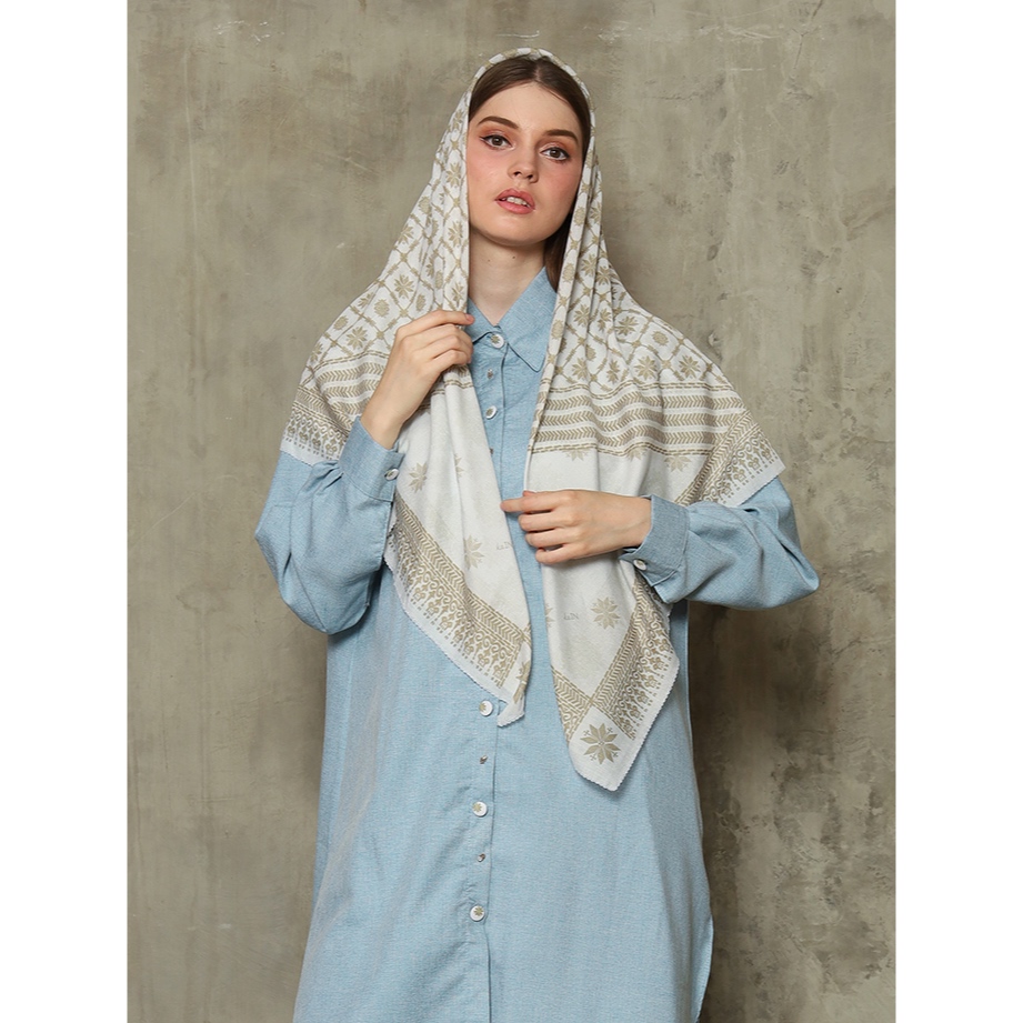 Tunik Set Celana - New Sriwijaya warna LIGHT BLUE