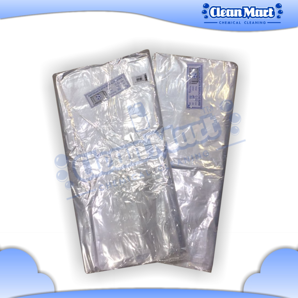 PLASTIK PACKING 40X50CM & 40X60CM LAUNDRY / PLASTIK POTONG LAUNDRY / PLASTIK PACKING SATUAN / PLASTI
