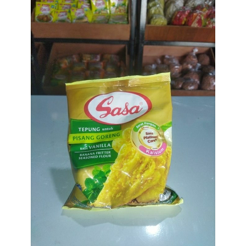 

Tepung Pisang goreng Sasa Vanilla 210gr