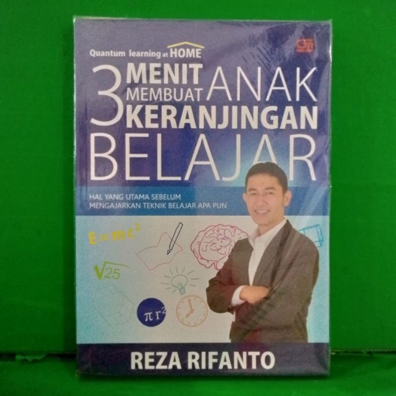 Buku 3 menit membuat anak keranjingan belajar oleh reza rifanto