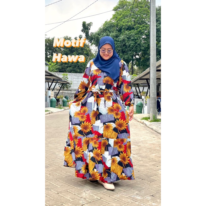 Motif Hawa Homewear Kekinian by @Luliswear.id/Homewear kekinian/Daster Kekinian/Daster Murah/Dress R
