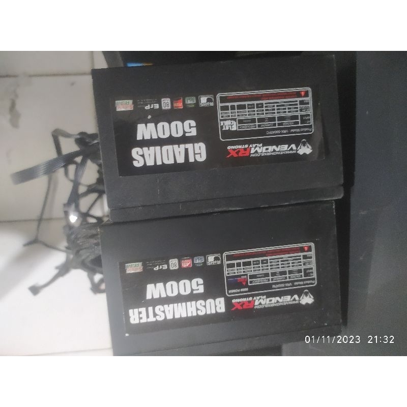 psu venom rx 500w/400w