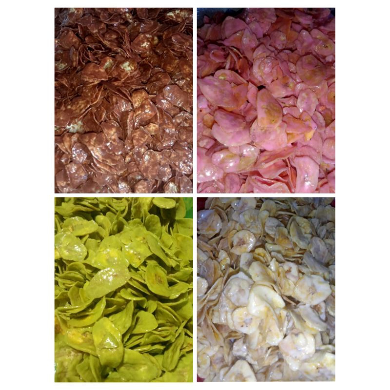 

banana chips lumer (paket bundling 4farian rasa best seller)