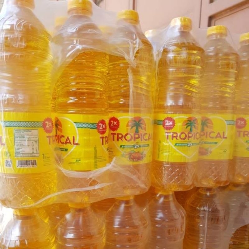 

Tropical Minyak Goreng 1 Liter Botol 1 dus isi 12