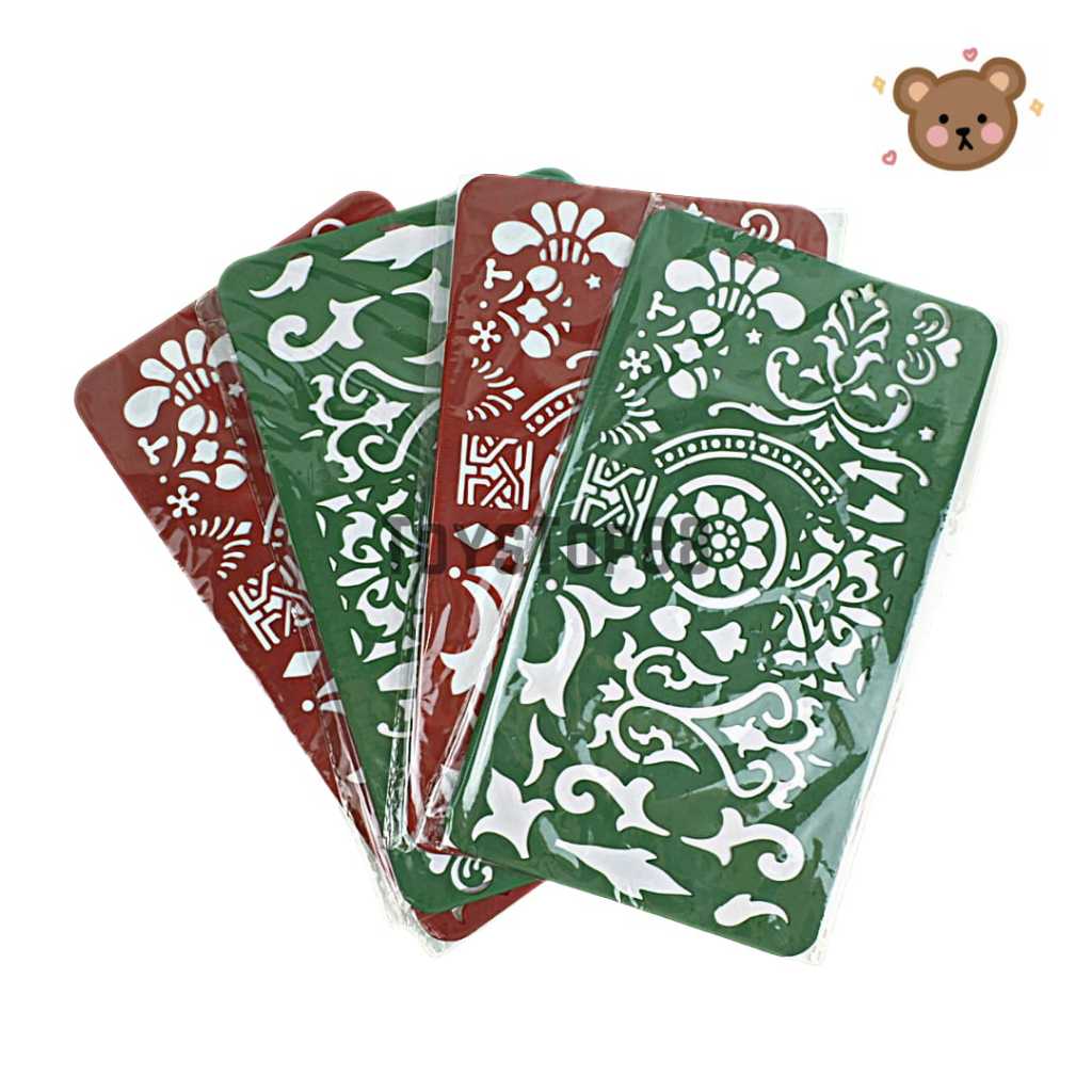 

Garisan Motif Batik - Penggaris Jiplak Pola Batik - Fancy Ruler