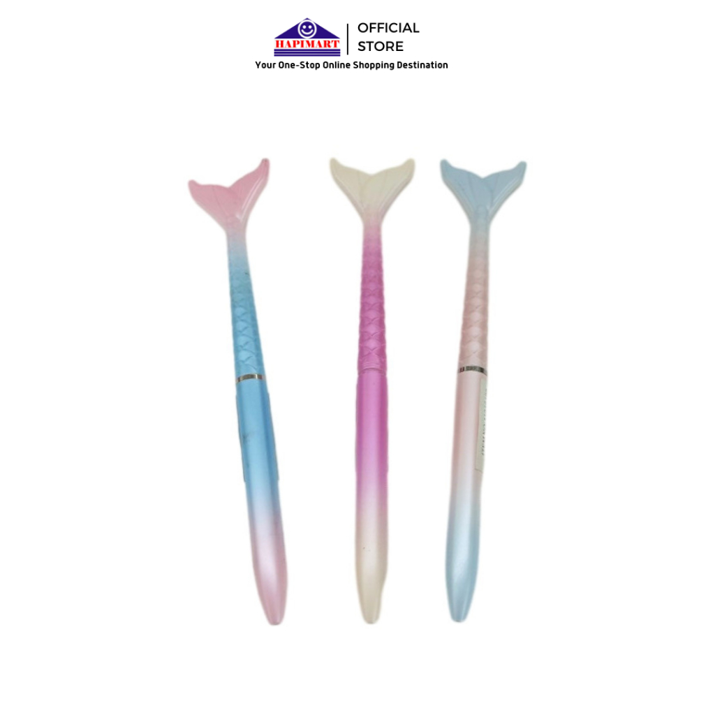 

Ballpoint Putar Duyung/Pen Karakter/Pena Unik Pulpen Karakter Mermaid Bolpoin Tinta Hitam
