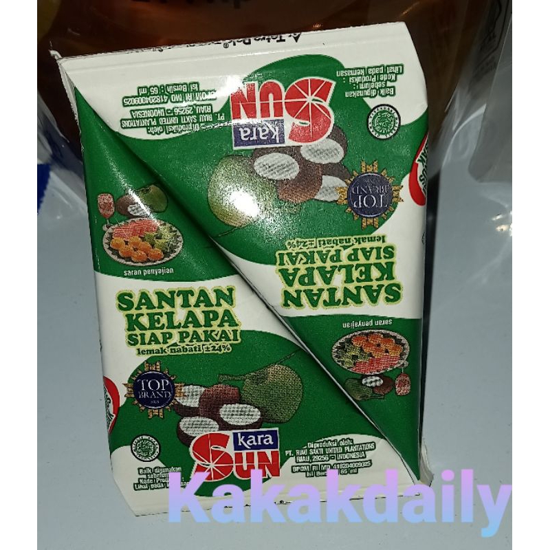 

Sun Kara Santan Kelapa 65ml