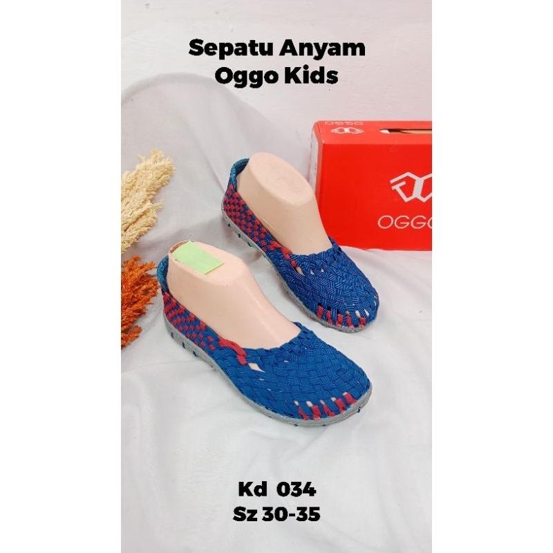 sepatu Anyam Oggo Kids