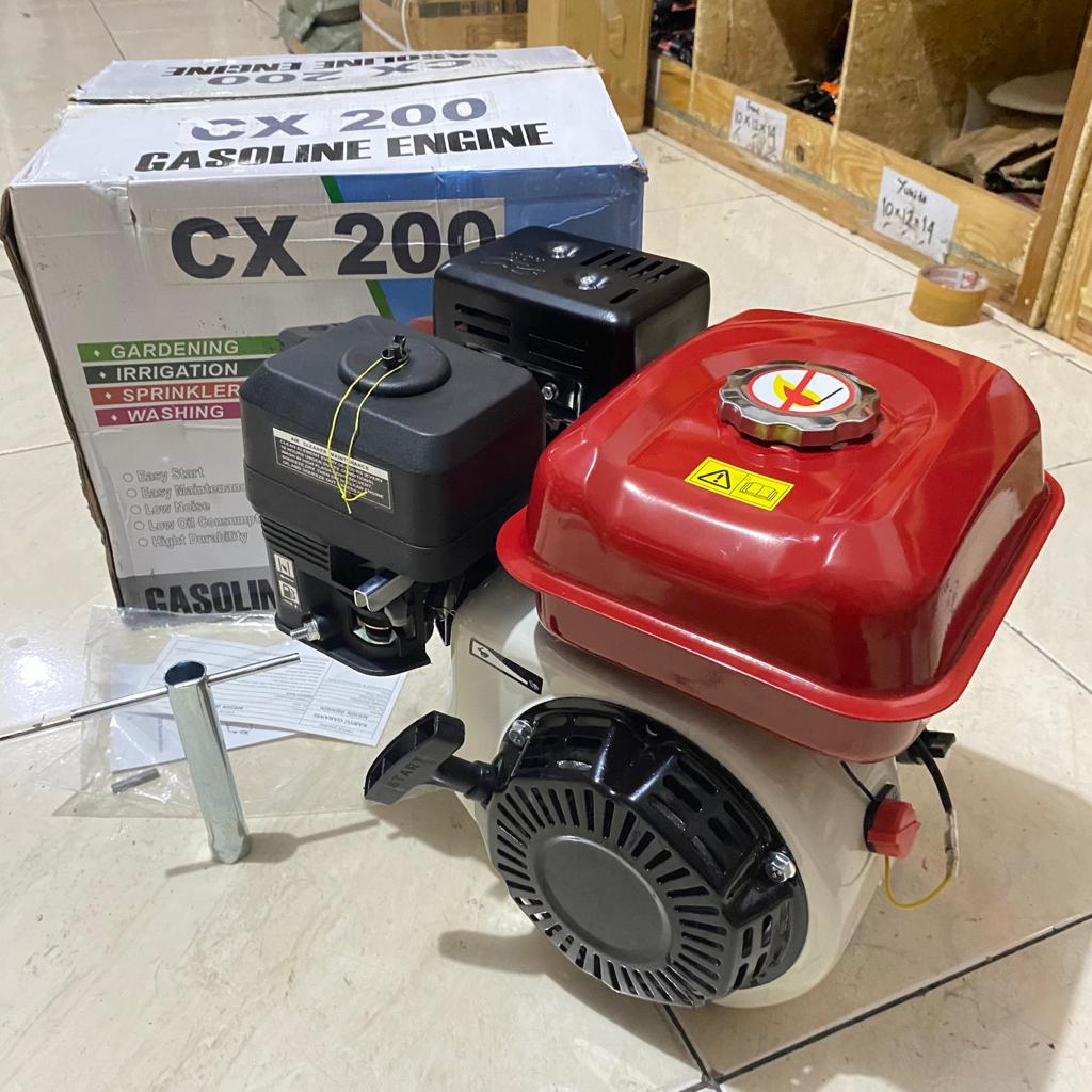 PROMO GX 200 GASOLINE ENGINE 6,5 HP MESIN PENGGERAK SUPRA GX200 DIESEL BENSIN MESIN KETINTING HONDA 