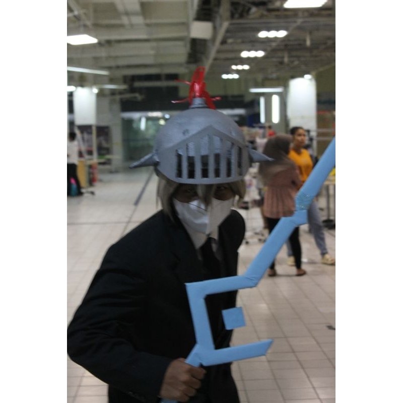 Prop cosplay knight,dari game guardian tales