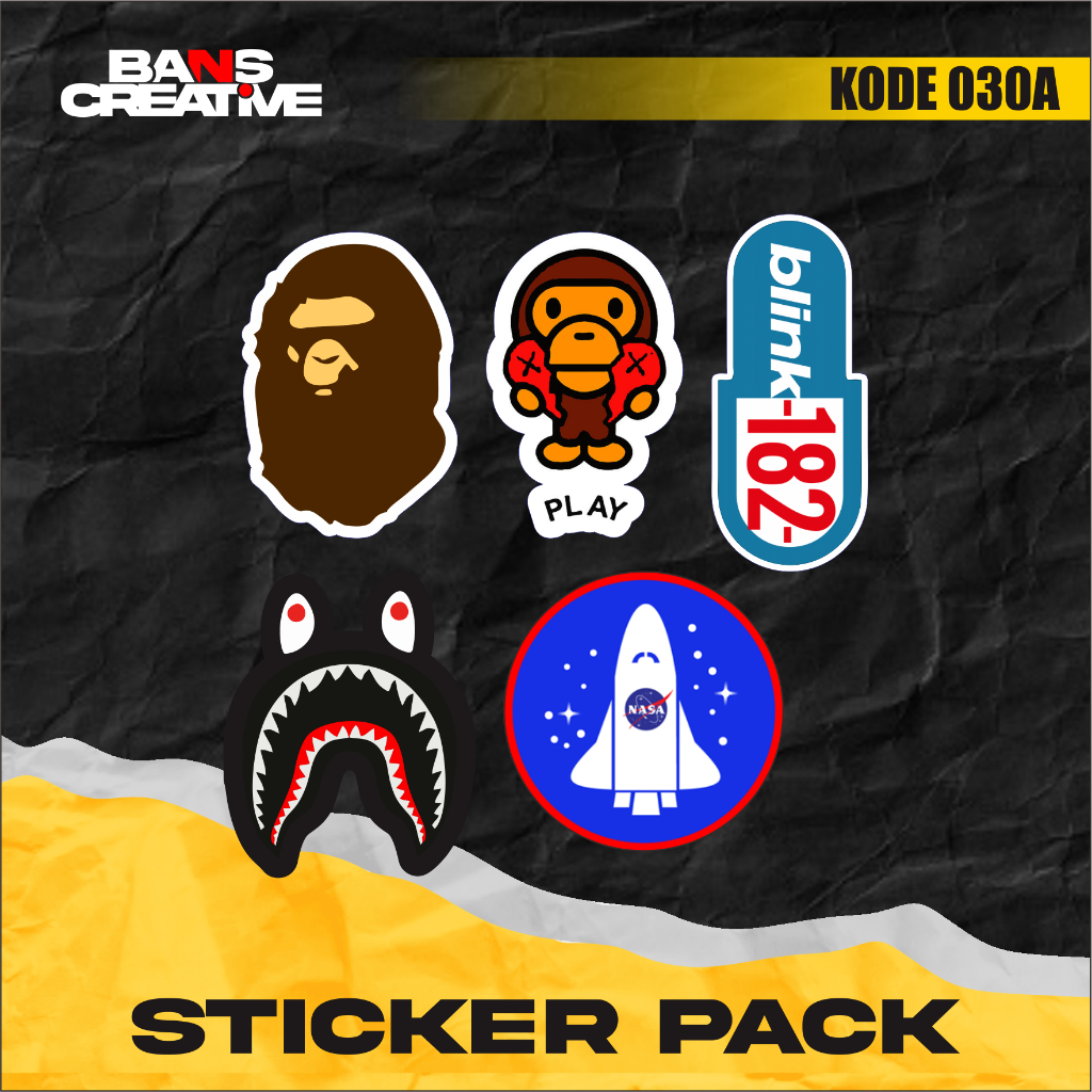 

STIKER AESTHETIC HYPEBEAST PACK KEREN ANTI AIR 030A