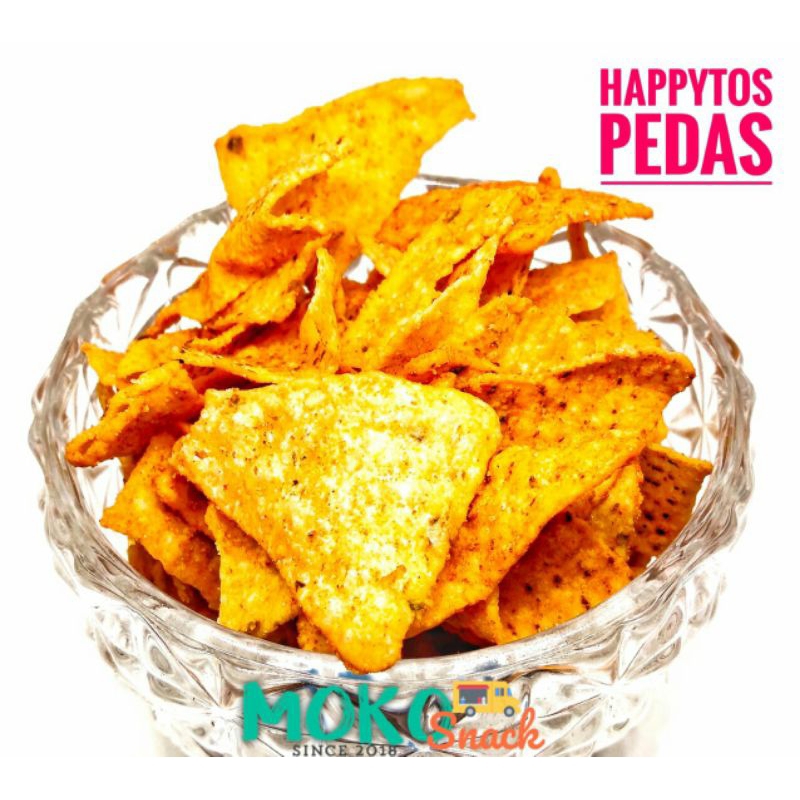 

Snack Kiloan Happytos Pedas 250 gr