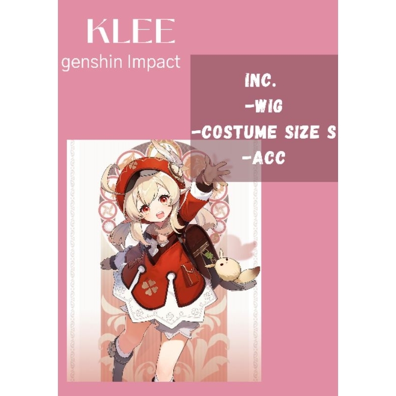 [RENTAL] KLEE Genshin Impact